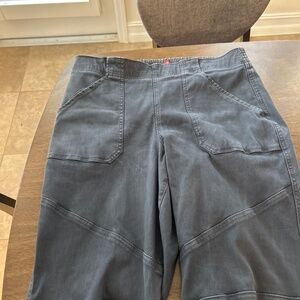 Spanx Twill Cargo Joggers Gray XL